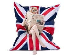 MADE Piggy Bag Union Jack Beanbag