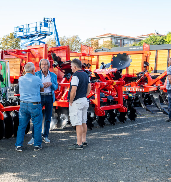 Uno scatto della 78^ Mostra della Meccanica Agricola di Saluzzo