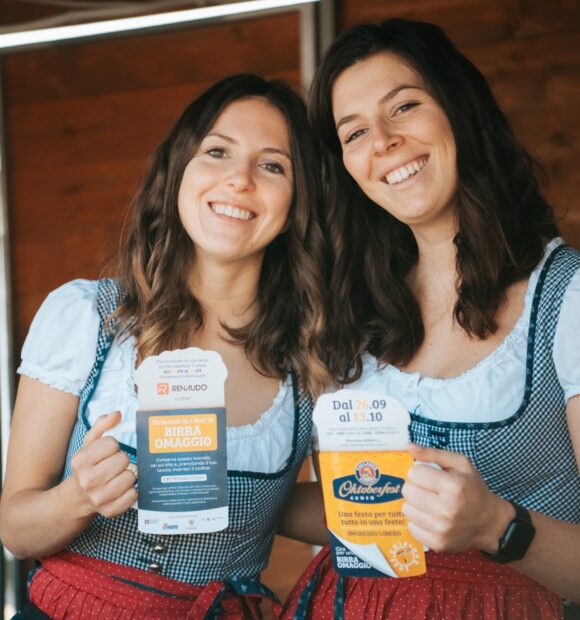 Il carnet sconti sarà scaricabile dopo essersi accreditati all'Oktoberfest e potrà essere utilizzato anche nei mesi successivi alla manifestazione