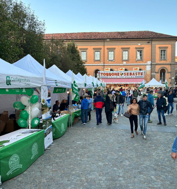 Una precedente edizione dell'evento "Incontriamoci in Fiera" di Confagricoltura ad Alba
