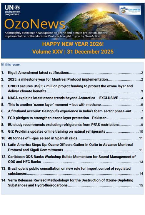 OzoNews Volume XXV, 31 Dec_2025