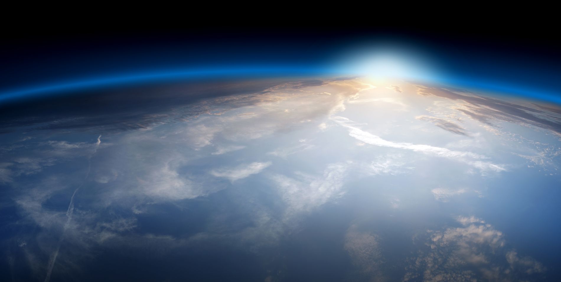 Planet Earth Space Global view