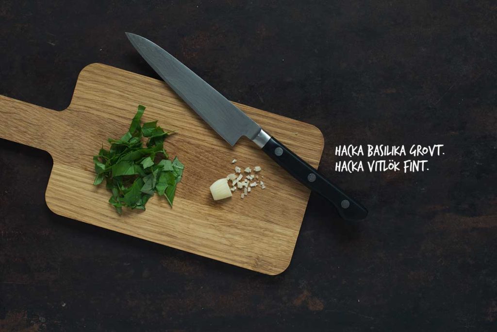Recept: Snabb pasta med körsbärstomater och basilika | Frk. Kräsen
