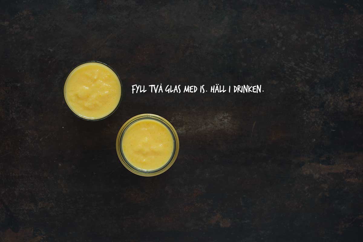 Recept: Frozen mango lassi med rom I Frk. Kräsen
