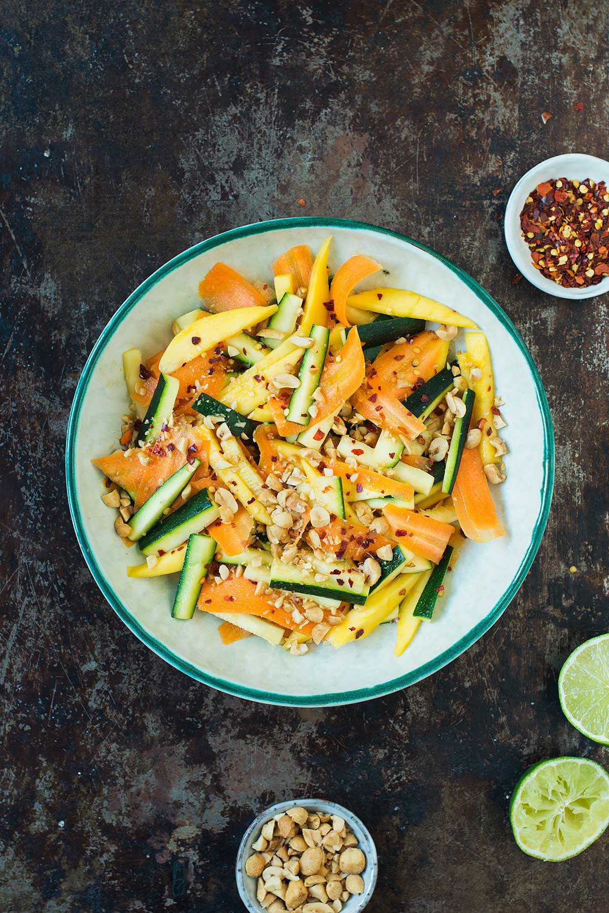 Recept: Sallad med squash och mango | Frk. Kräsen