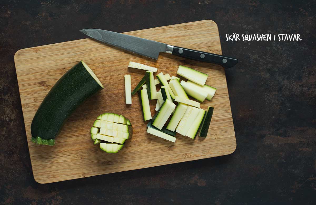 Recept: Sallad med squash och mango | Frk. Kräsen