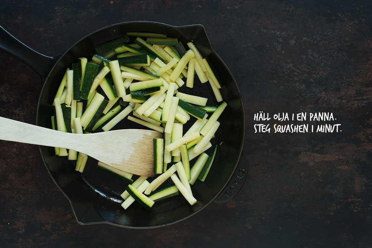 Recept: Sallad med squash och mango | Frk. Kräsen