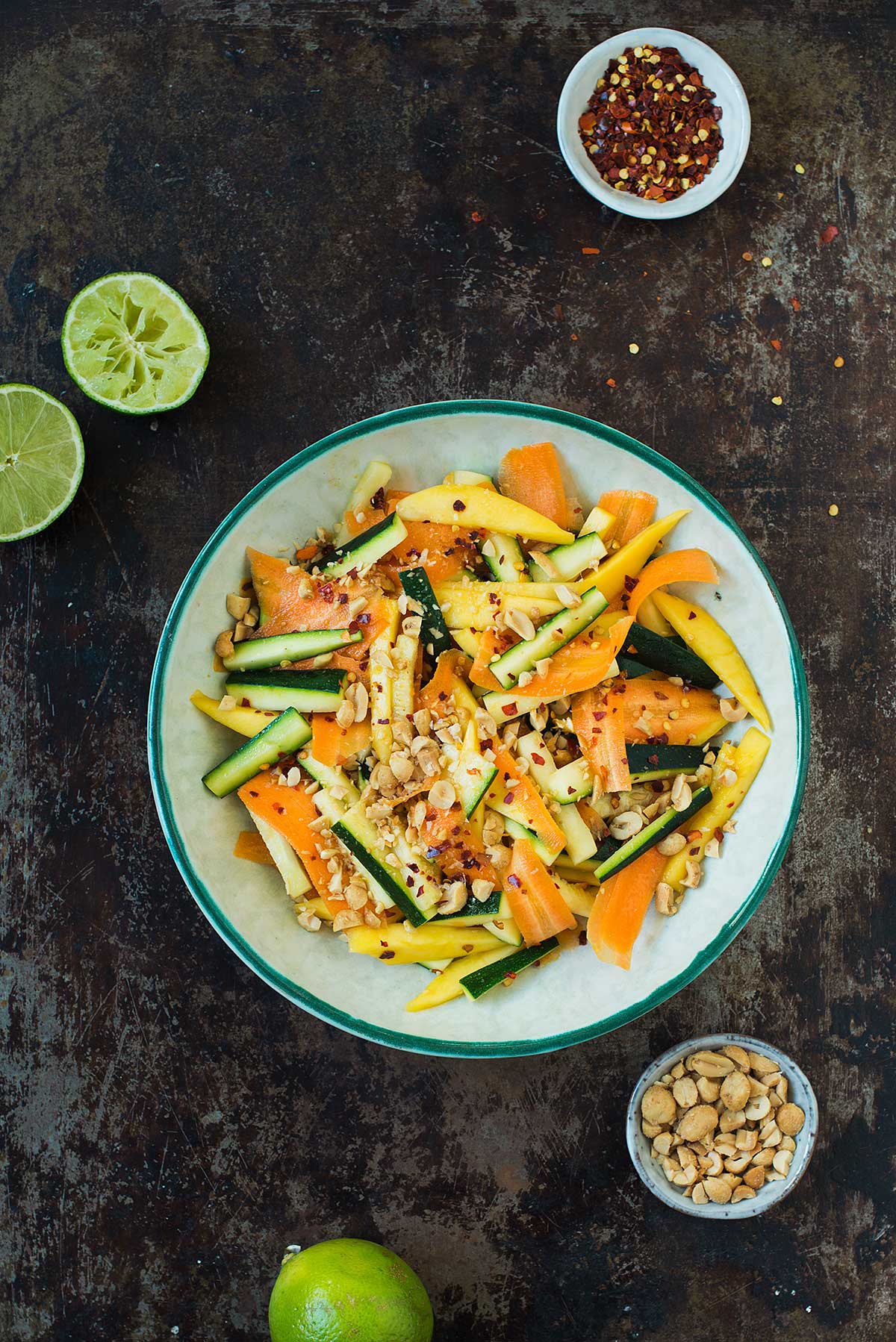 Recept: Sallad med squash och mango | Frk. Kräsen