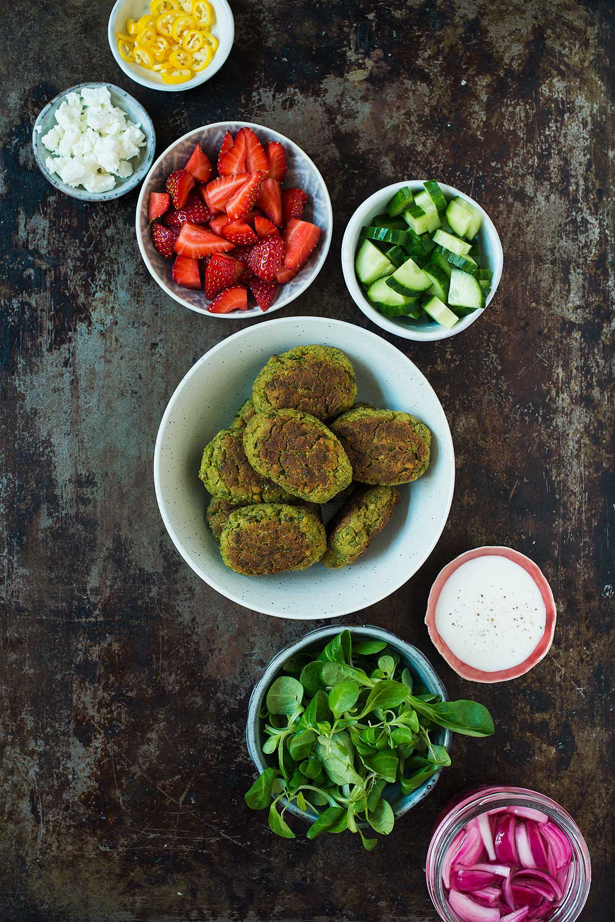 Recept: Falafel med ärtor och citron | Frk. Kräsen