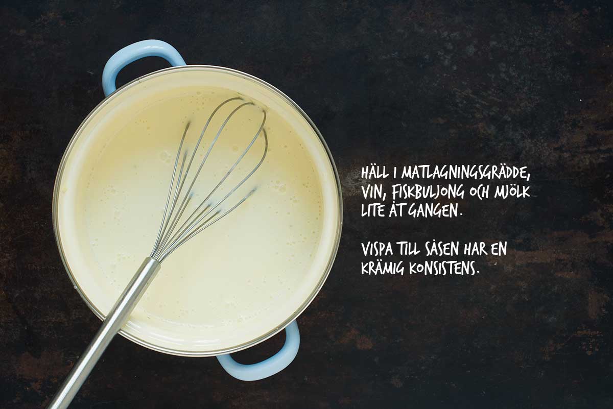Recept: Lasagne med lax och räkor | Frk. Kräsen