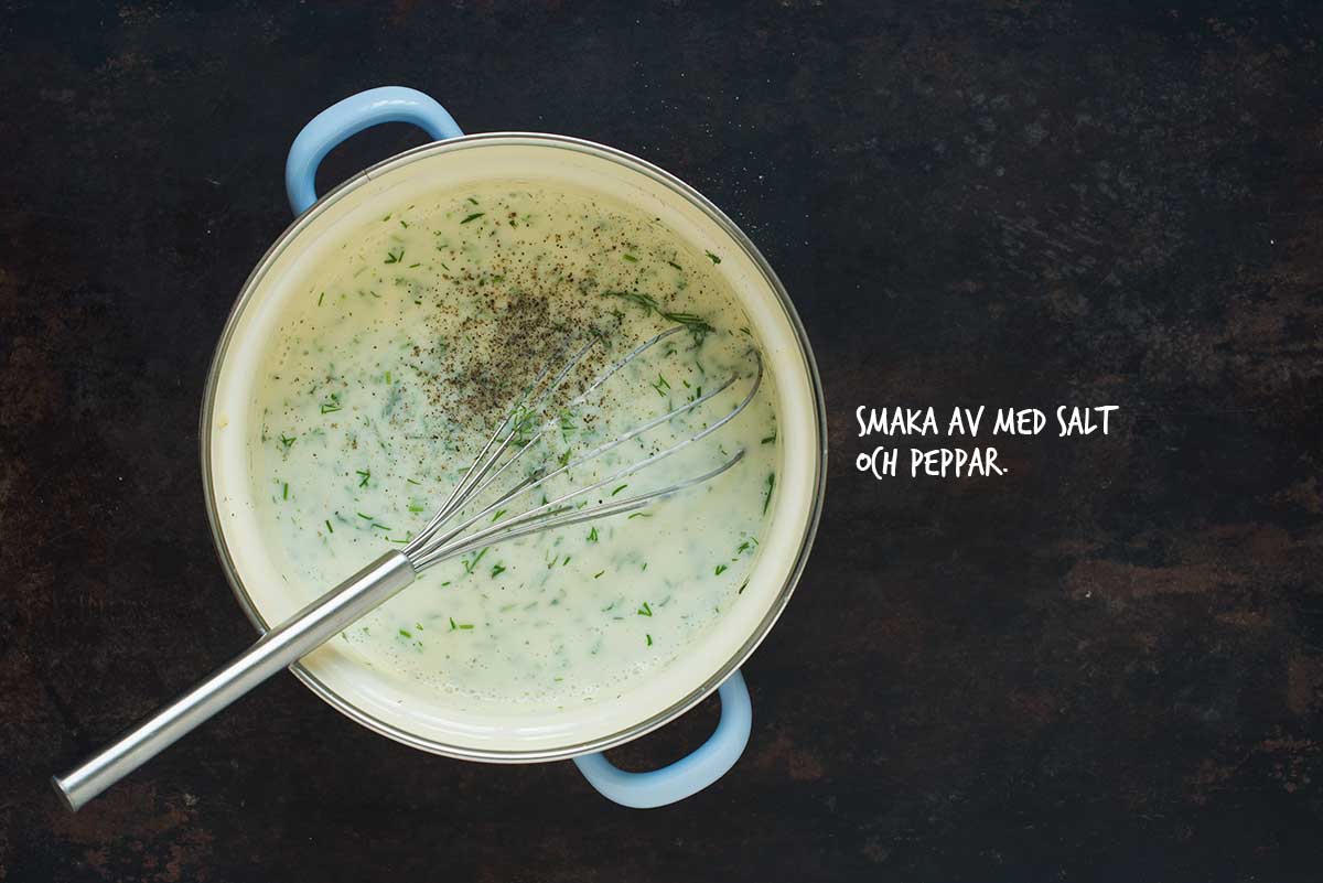 Recept: Lasagne med lax och räkor | Frk. Kräsen