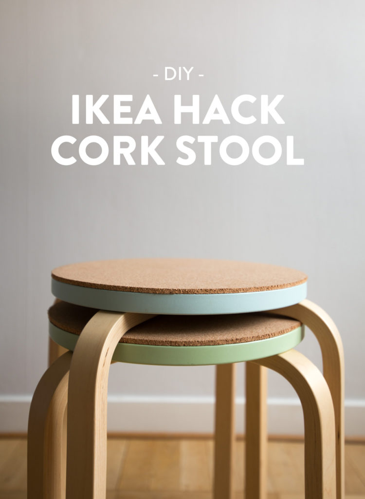 Cork stool IKEA Hack - Dnilva