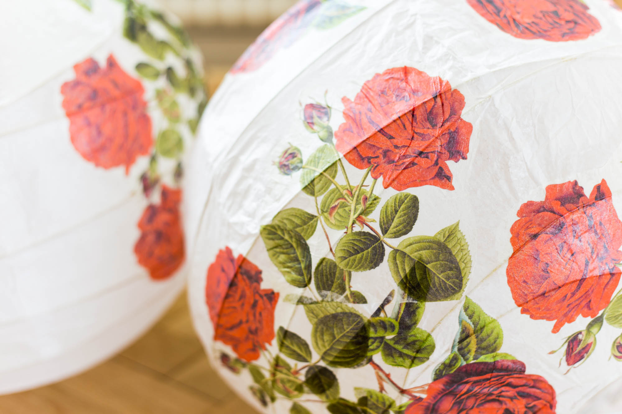 IKEA hack – REGOLIT with roses by Dnilva