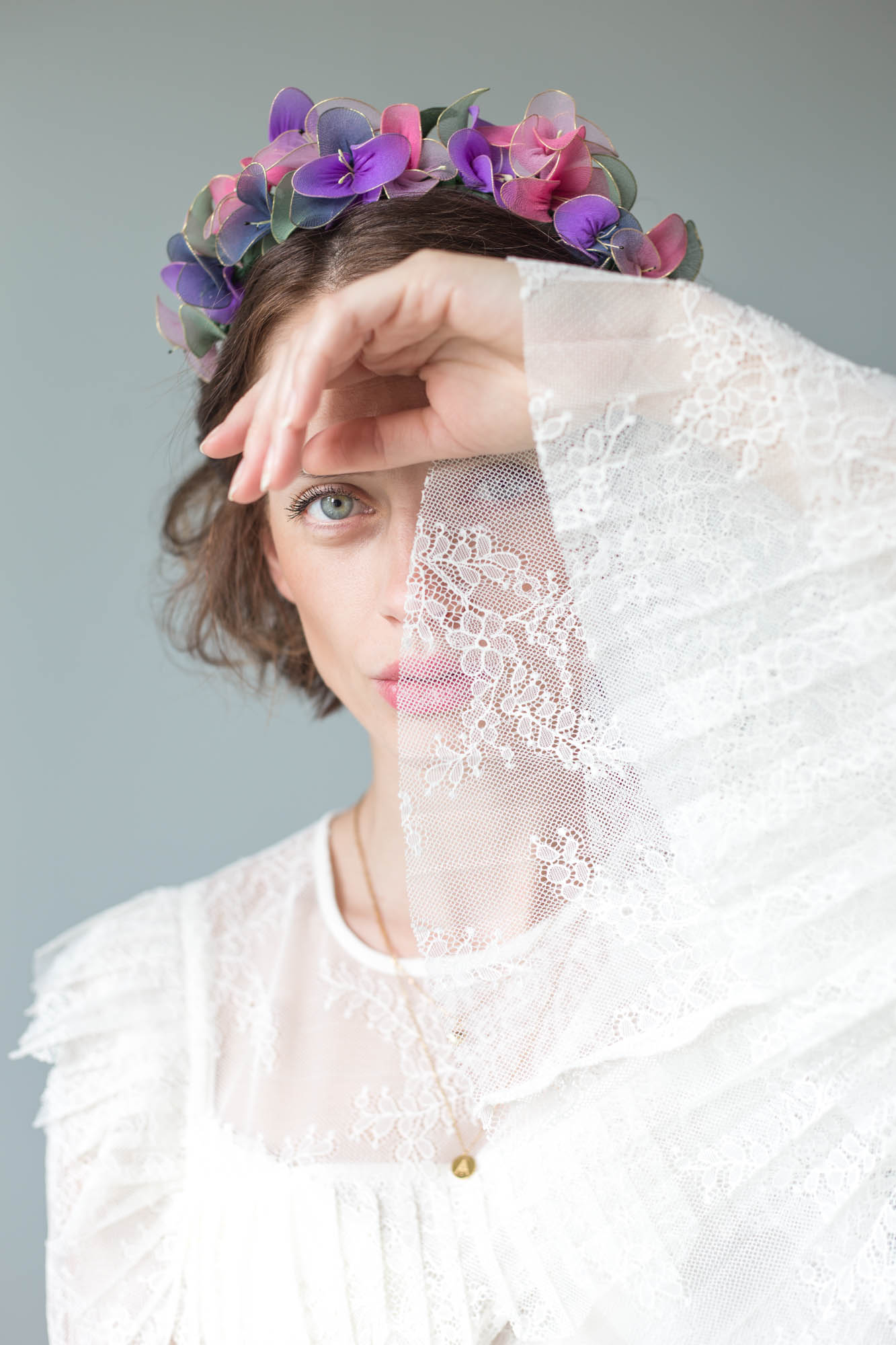 DIY Stocking Flower Crown | Dnilva