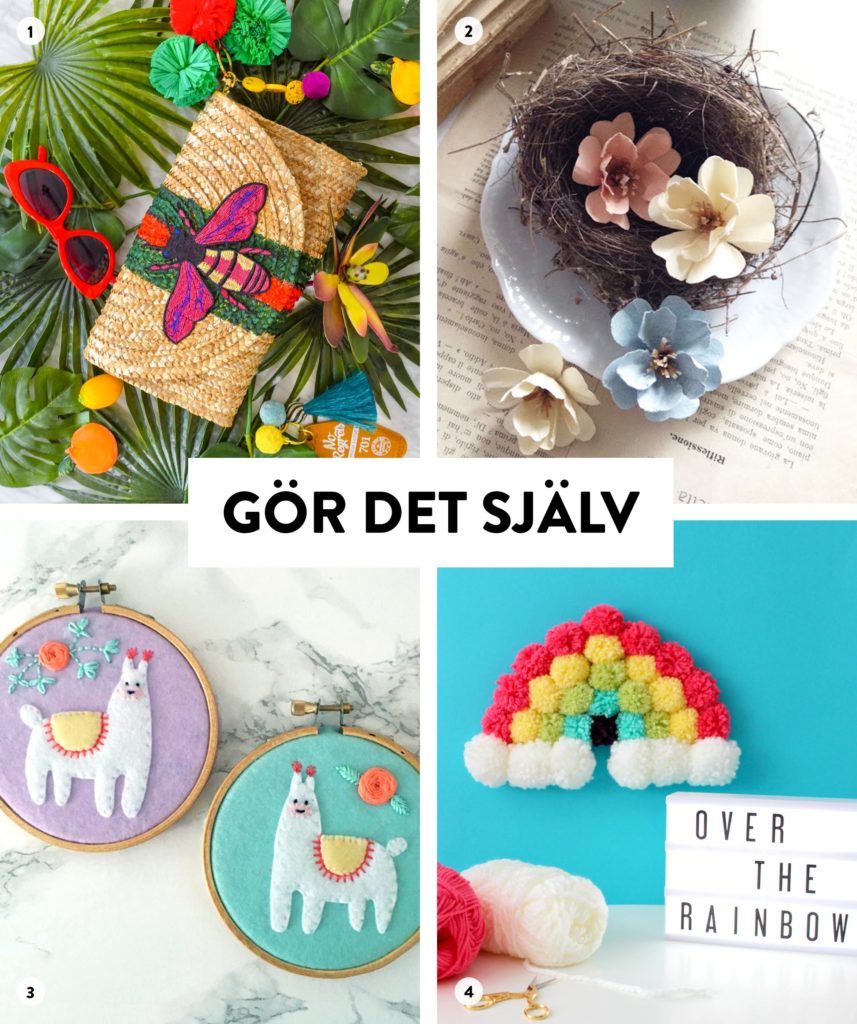 Gör det själv #95 - Kreativa projekt till helgen