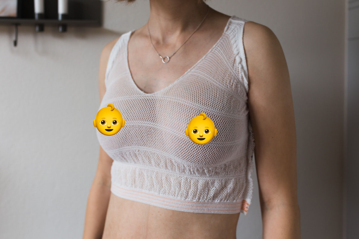 Gör om en förlossningstrosa till en BH
