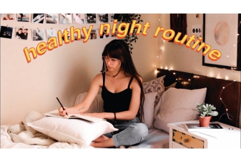Mi rutina de noche | Saludable y productiva