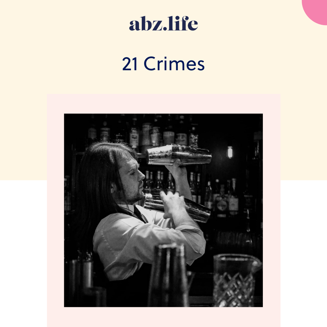Get to know Dean from Aberdeen’s only secret bar, 21 Crimes