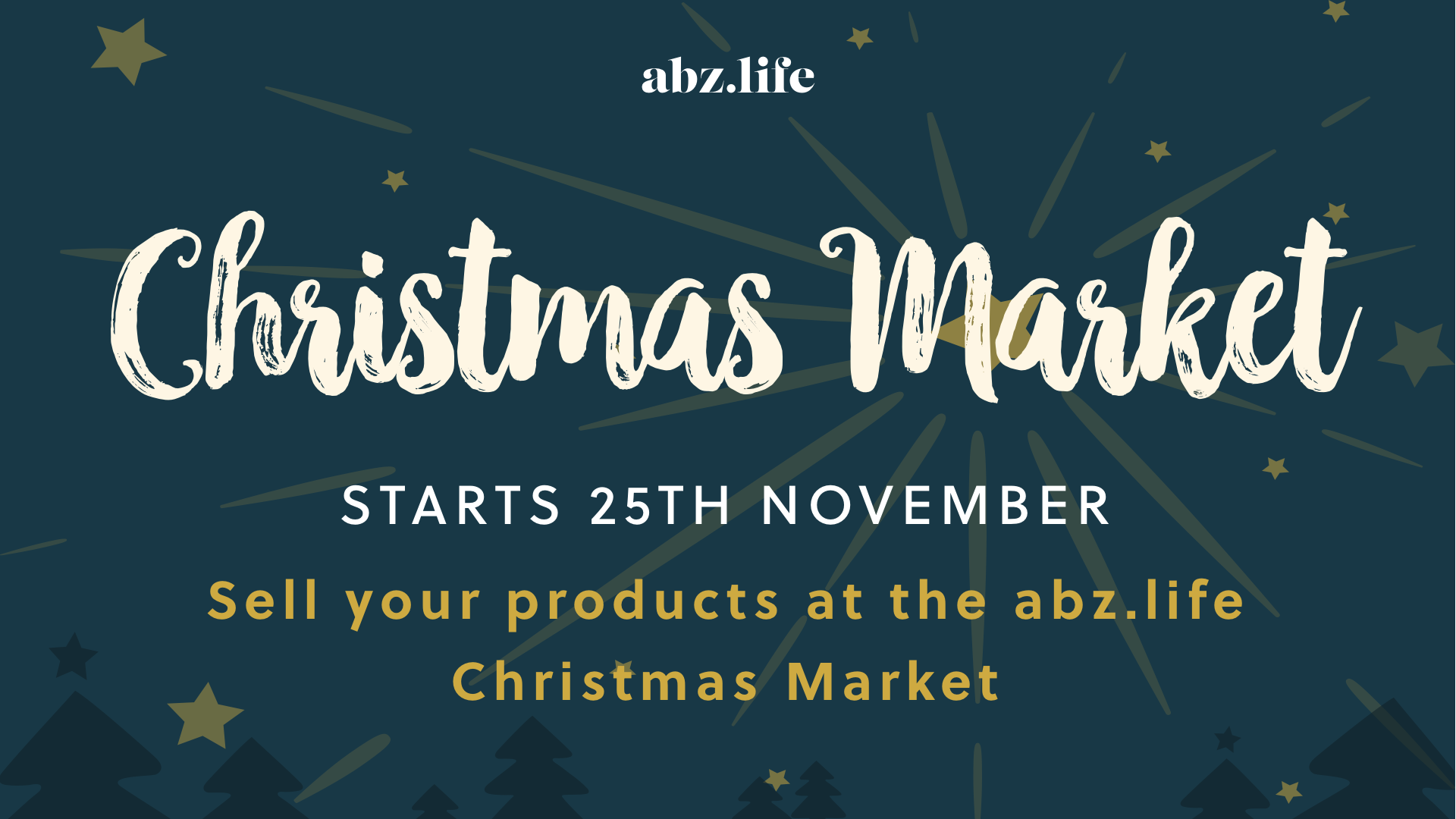 How to become a seller at the abz.life Christmas Market