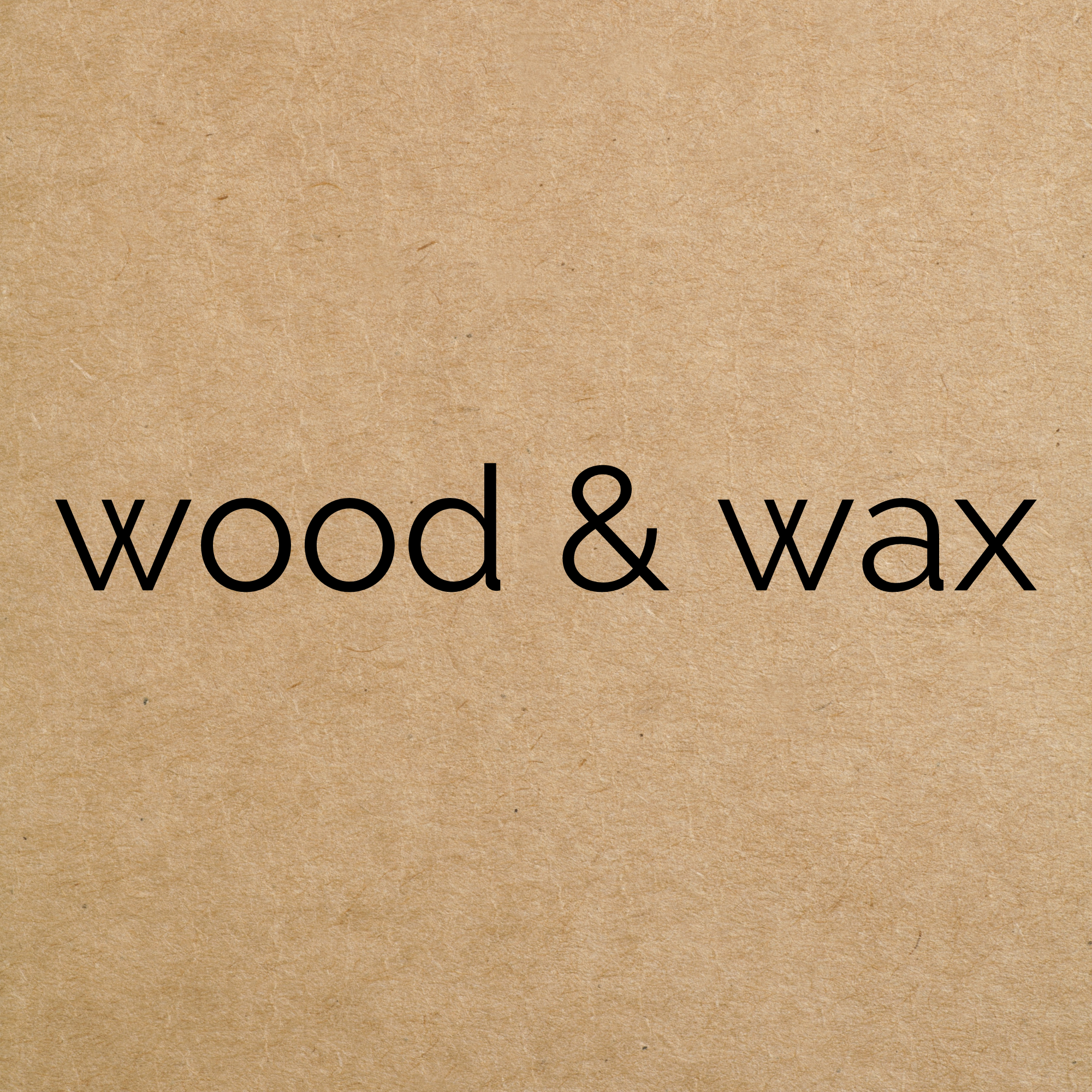 Wood & Wax - Wax Melts & Candles