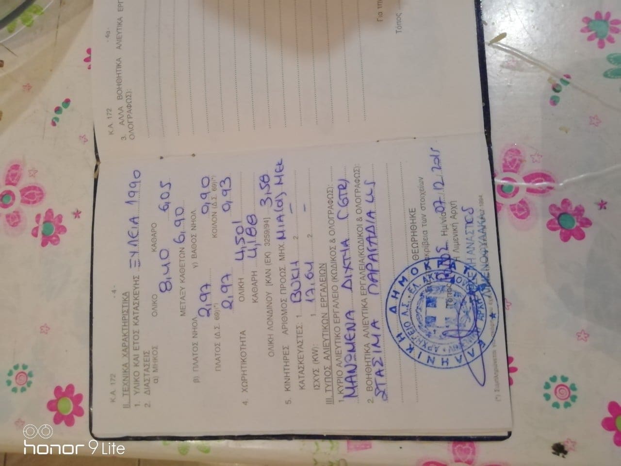 Πωλείται Επαγγελματικό Αλιευτικό Τρεχαντίρι με άδεια