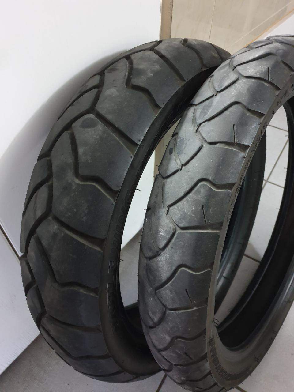 Πωλούνται ελαστικα μηχανης BRINGESTONE BATTLE 110/80R19 ΚΑΙ 150/70R17  (3)