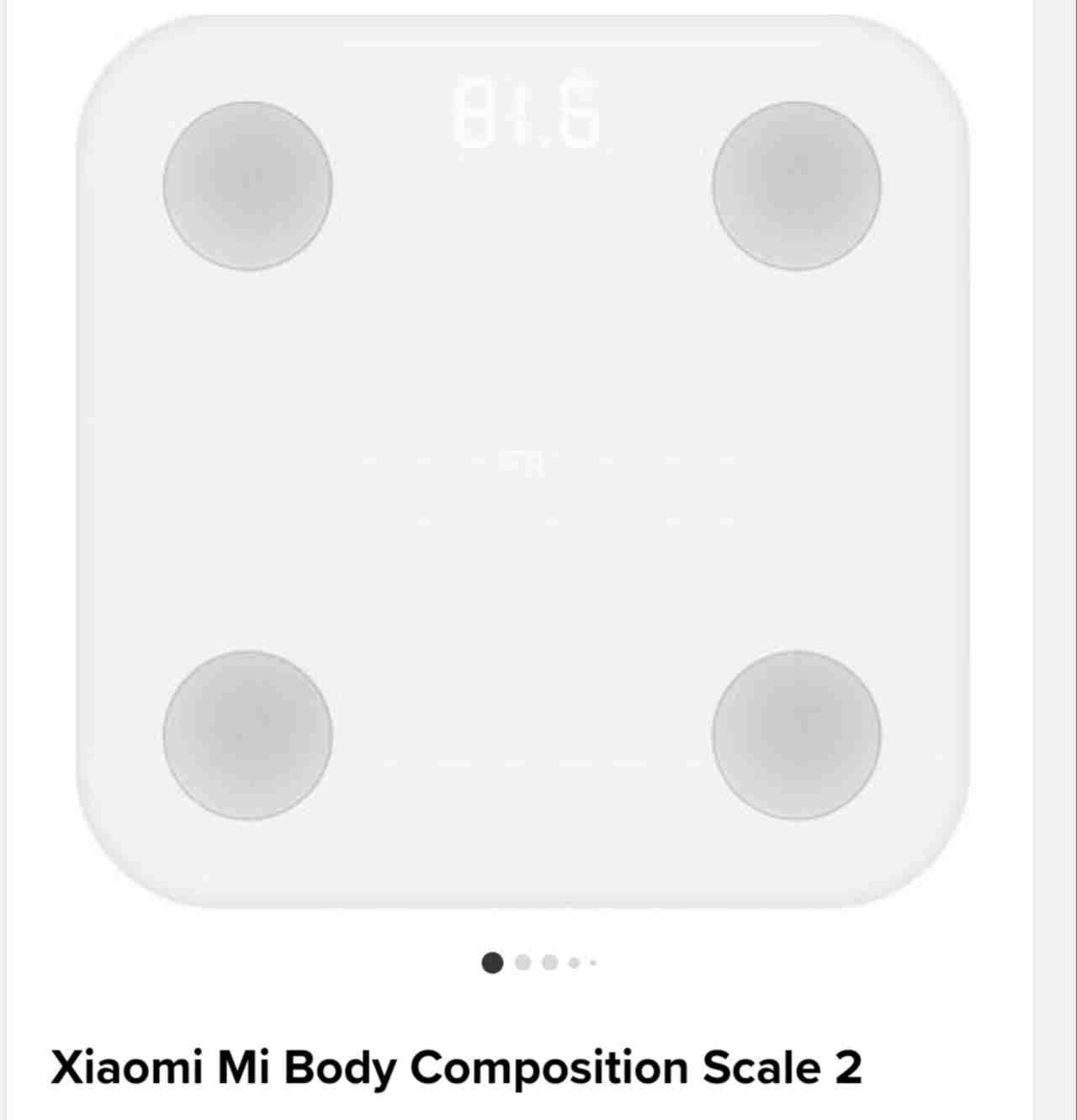 Πωλείται έξυπνη ζυγαριά