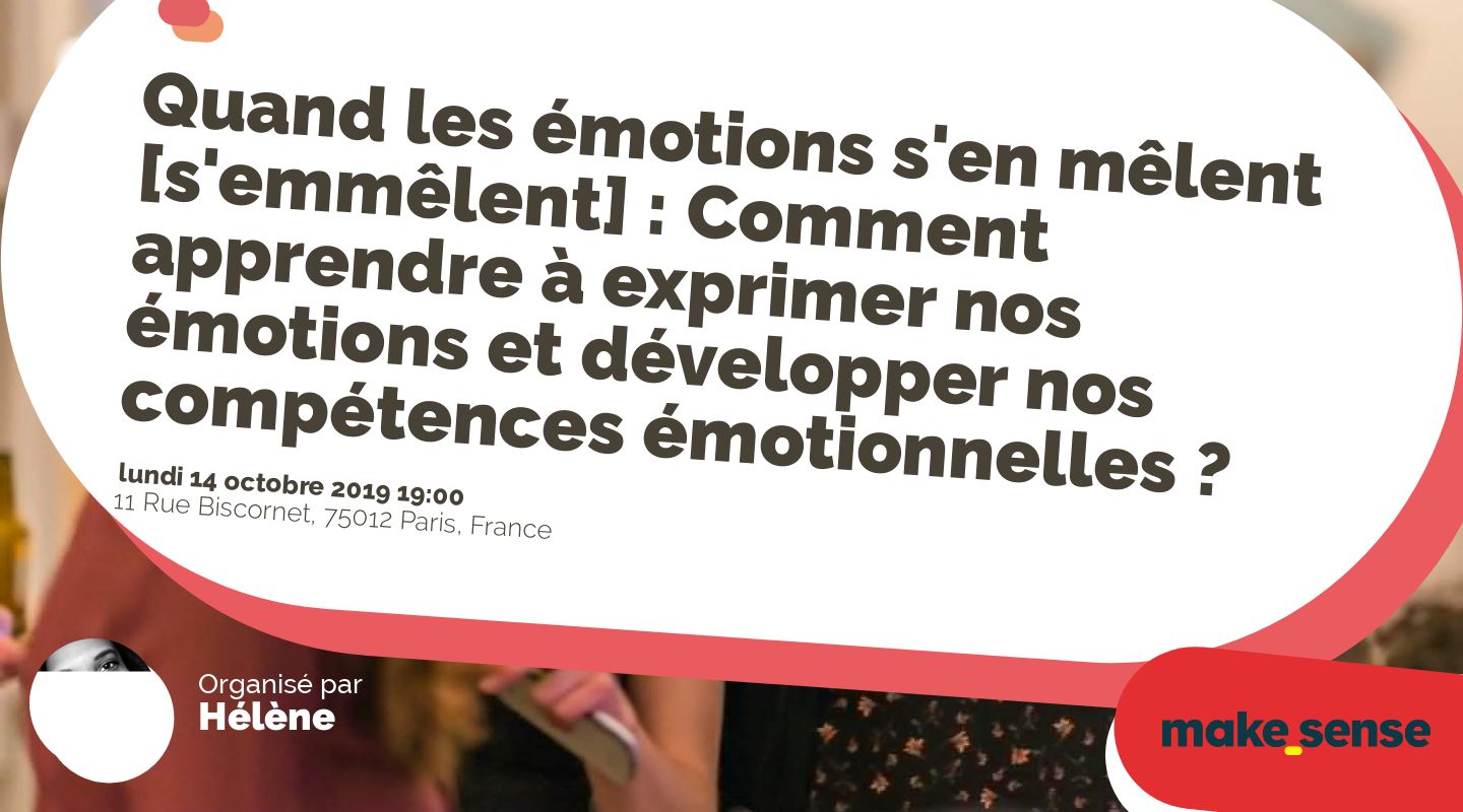 Quand Les Emotions S En Melent S Emmelent Comment Apprendre A Exprimer Nos Emotions Et Developper Nos Competences Emotionnelles Events That Makesense