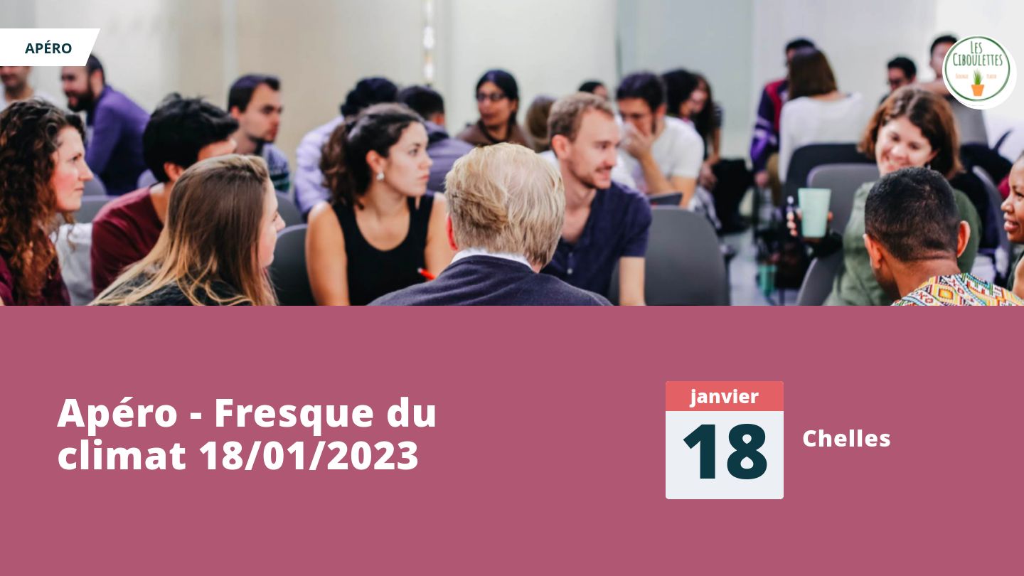 Apéro - Fresque du climat 16/02/2023