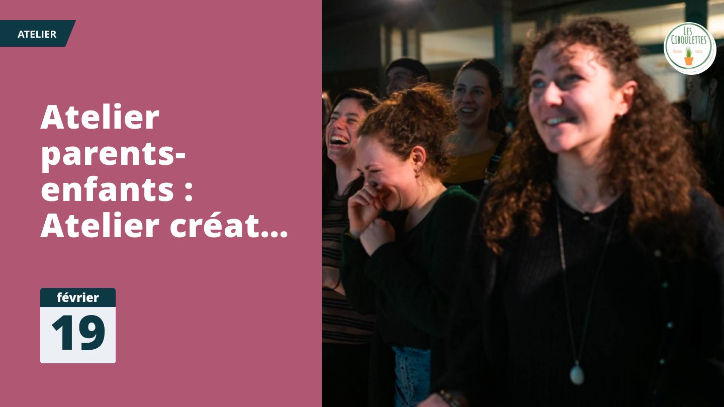 Atelier parents-enfants : Atelier créatif zéro déchet 19/02 - Tawashi 