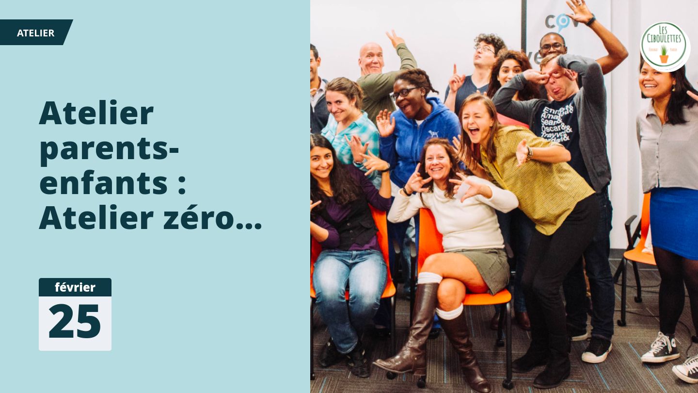 Atelier parents-enfants : Atelier zéro déchet 