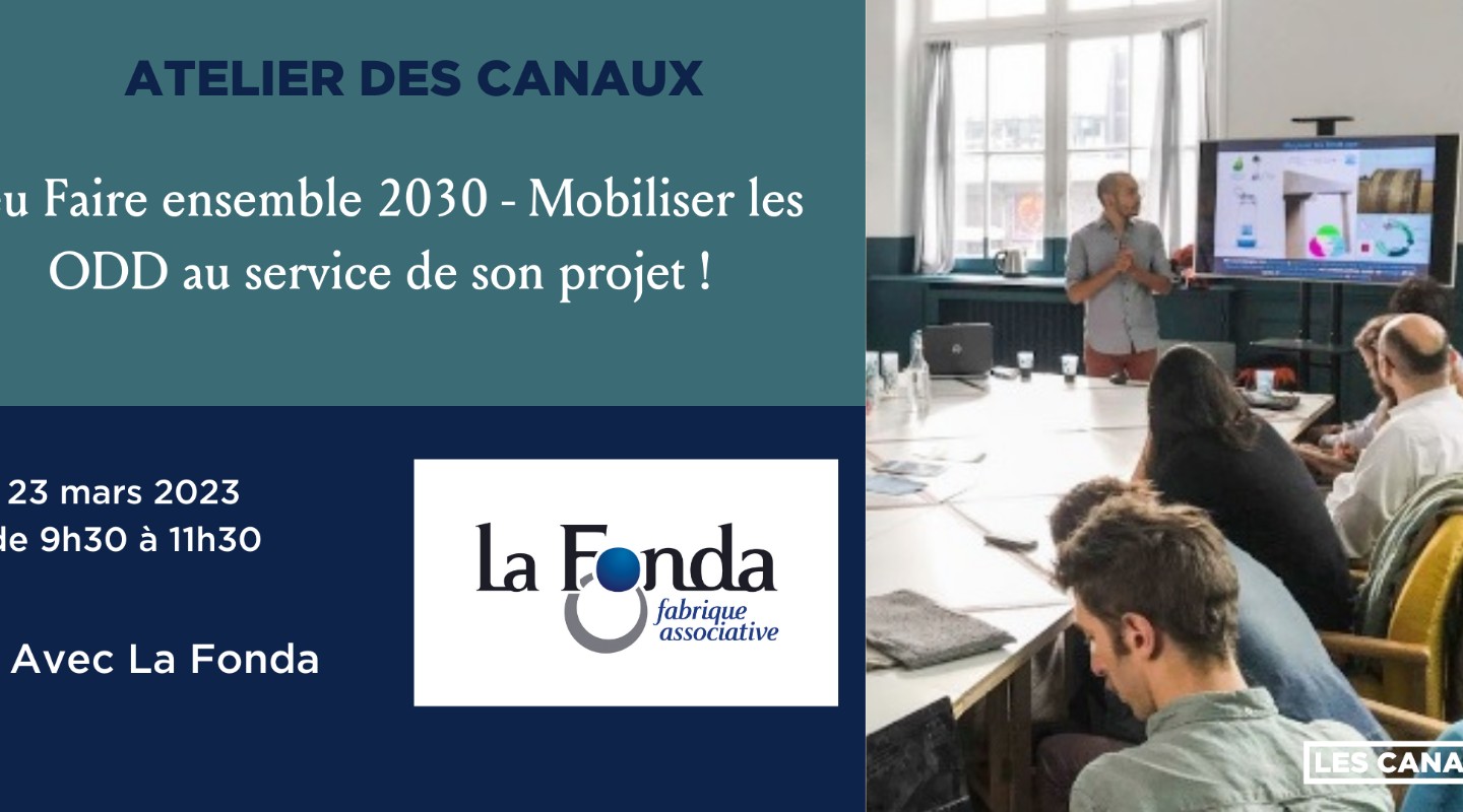 Atelier - Jeu Faire ensemble 2030 - Mobiliser les ODD au service de son projet !