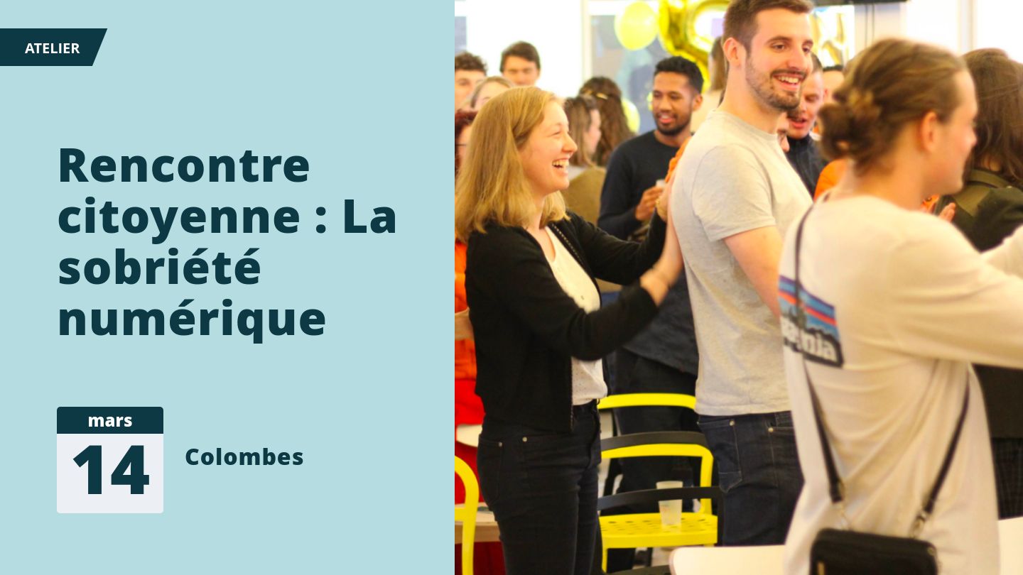 Rencontre citoyenne : La sobriété numérique