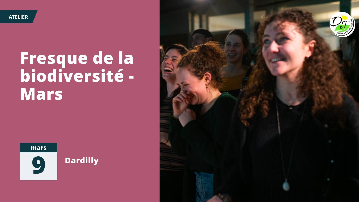Fresque de la biodiversité - Mars