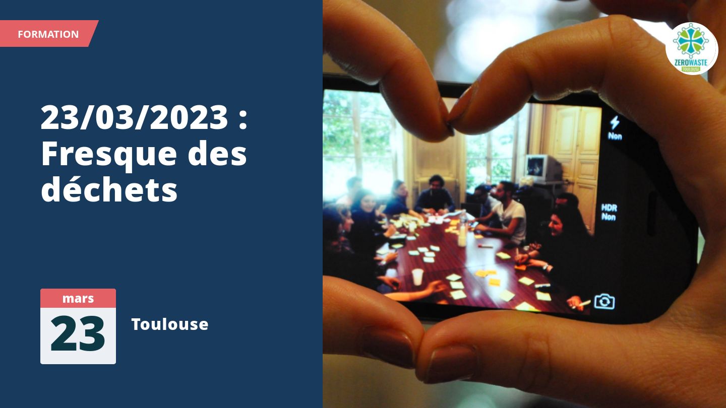 23/03/2023 : Fresque des déchets