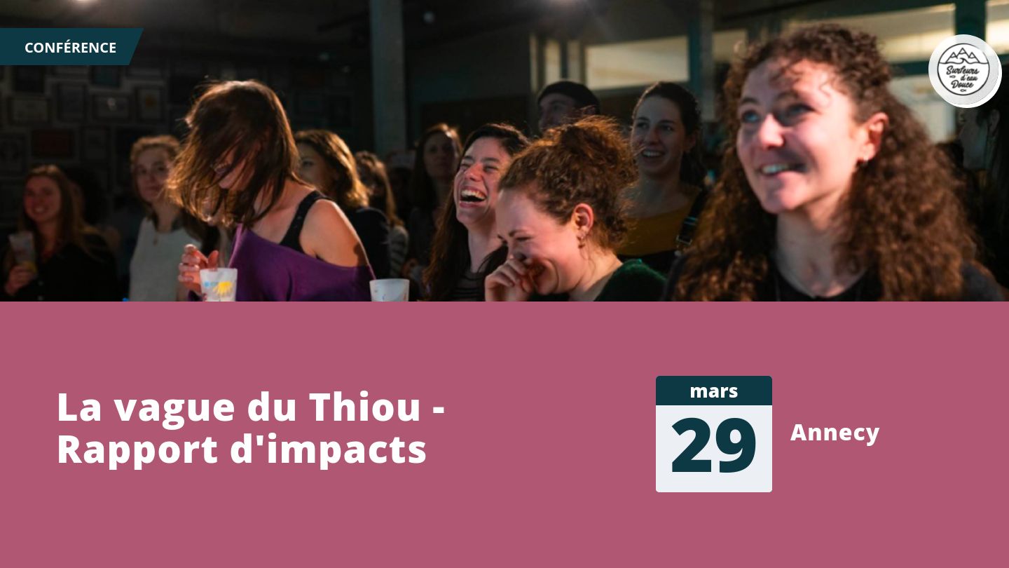 La vague du Thiou - Rapport d'impacts