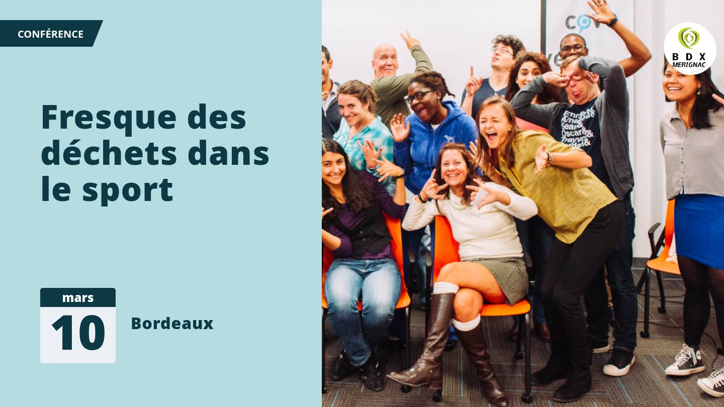 Fresque des déchets dans le sport