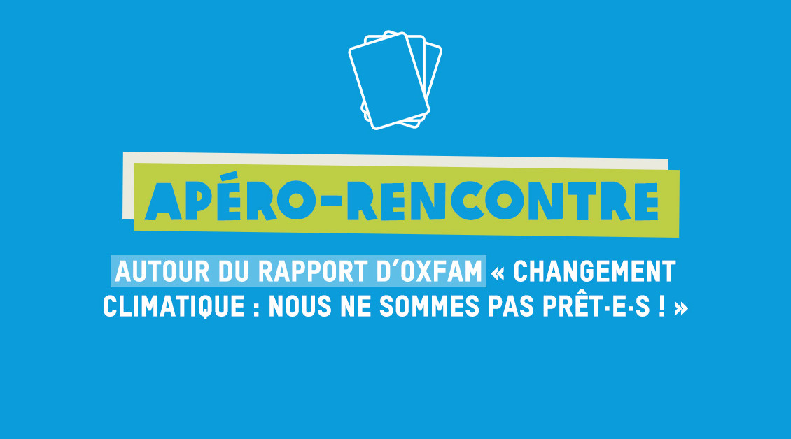 Apéro rencontre autour du nouveau rapport d'Oxfam DAVOS