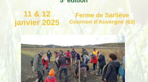 Planter des arbres sur la Ferme de Sarliève