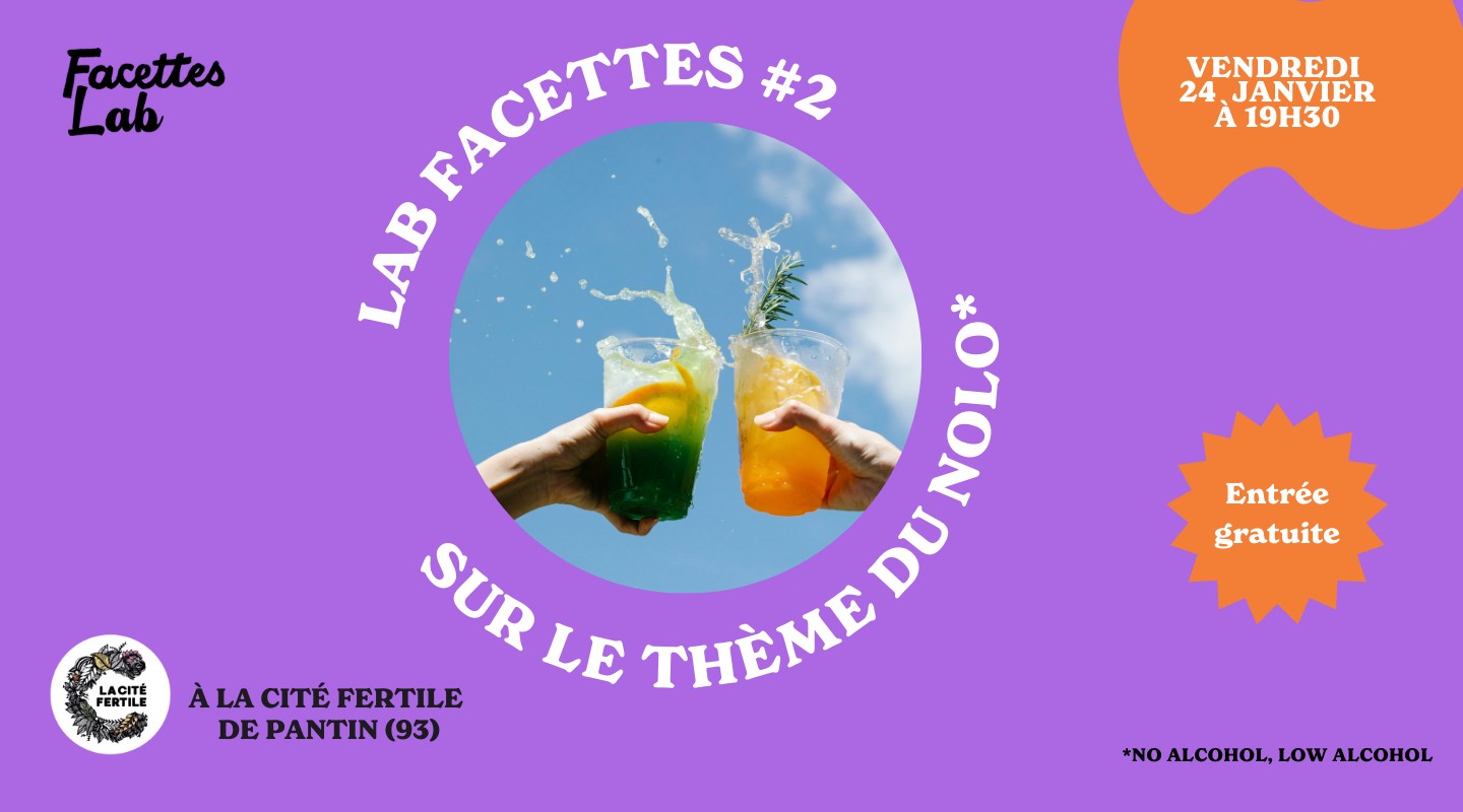 Dry january & santé mentale - Lab Facettes #2 sur le thème du NOLO 🍹