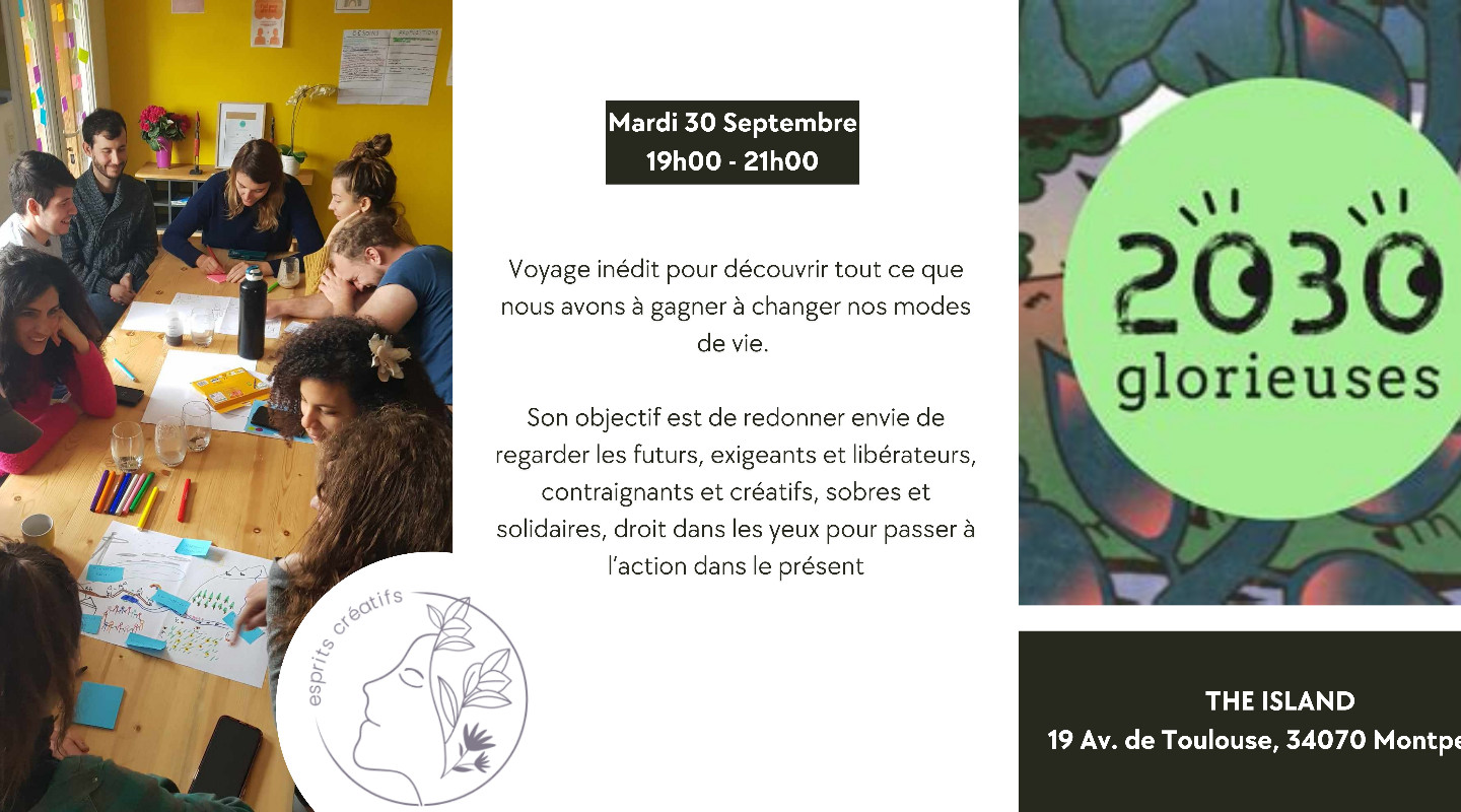 Atelier - Voyage en 2030 Glorieuse