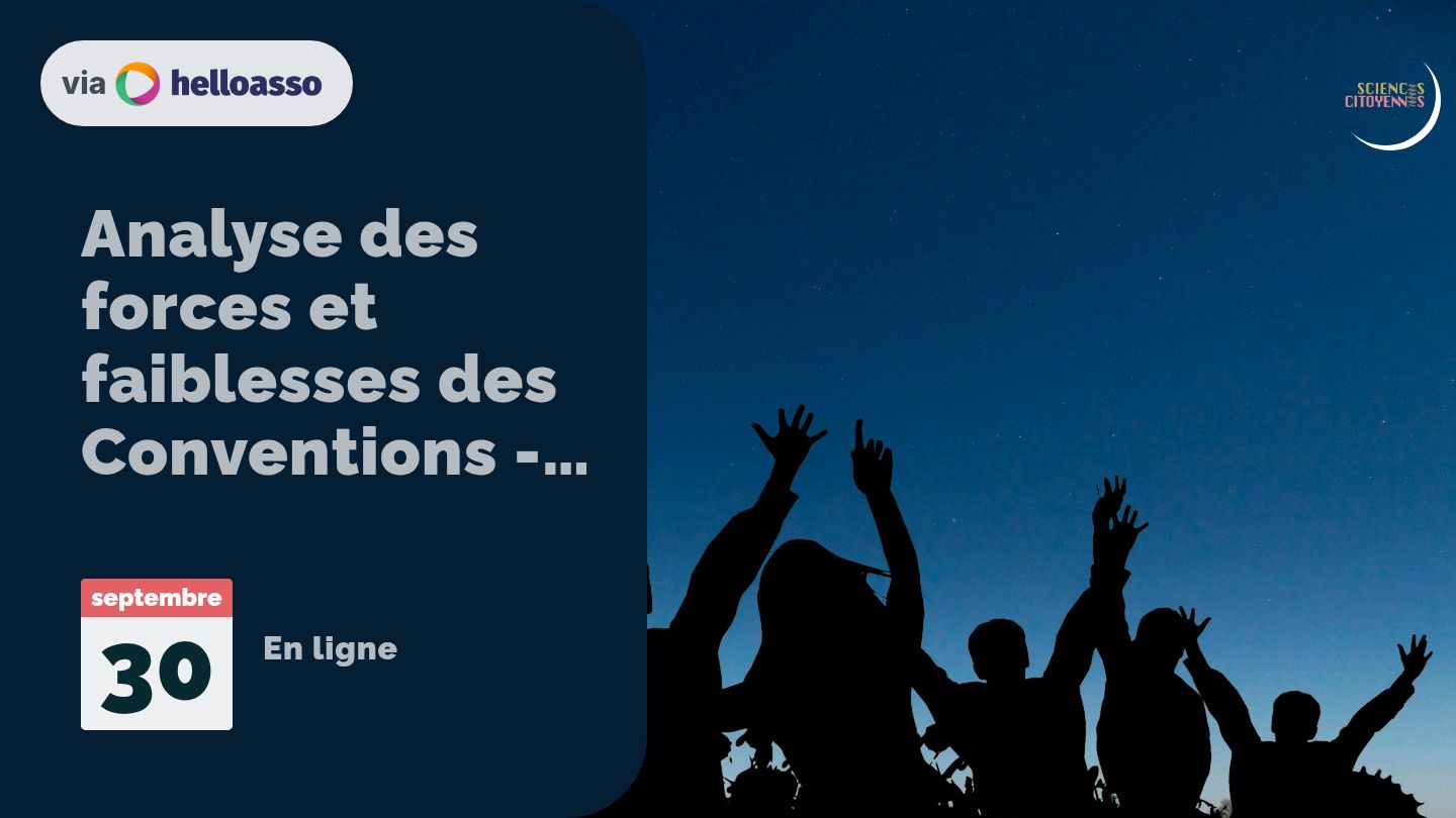 Analyse des forces et faiblesses des Conventions - 30 septembre 2025