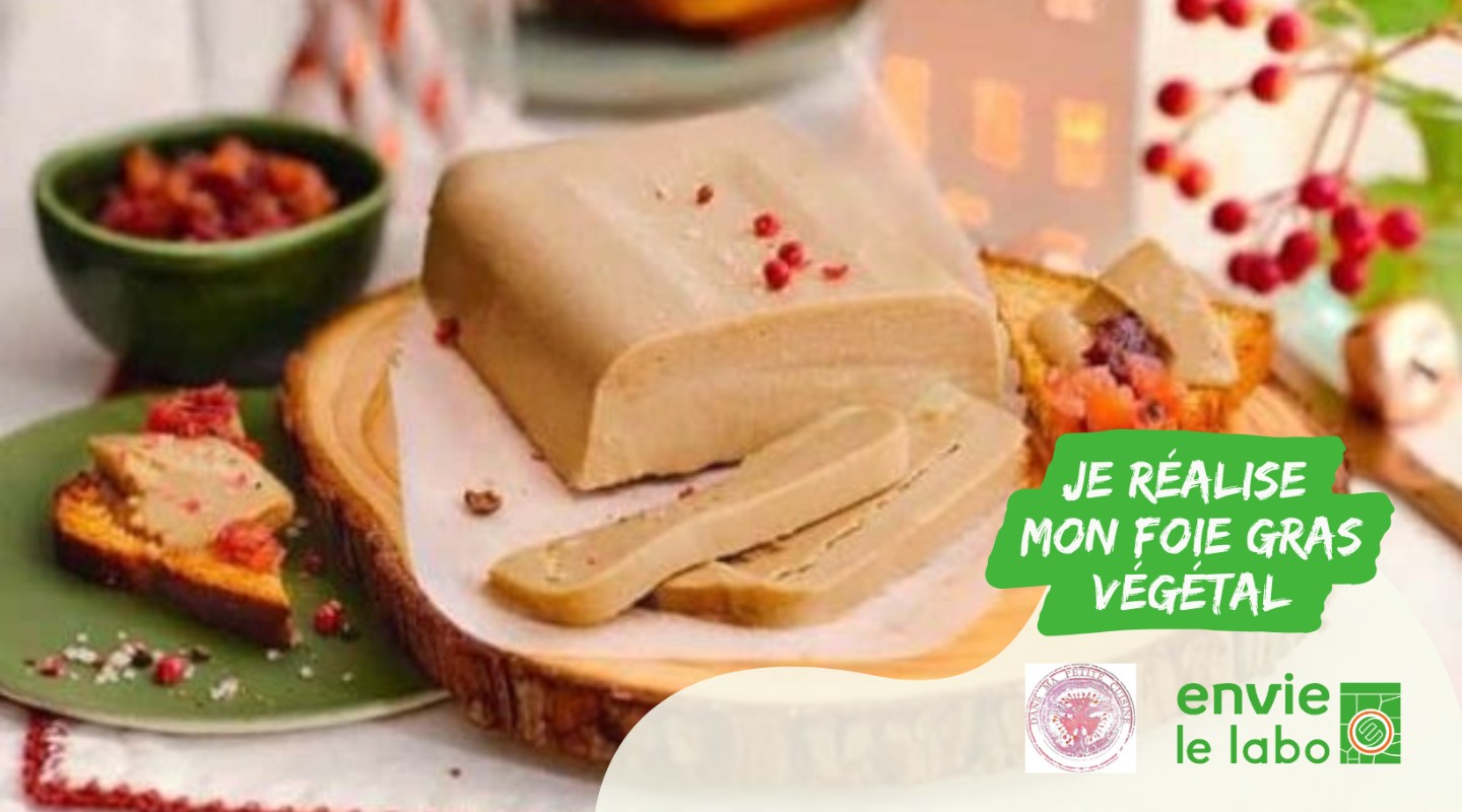 Je réalise mon foie gras végétal