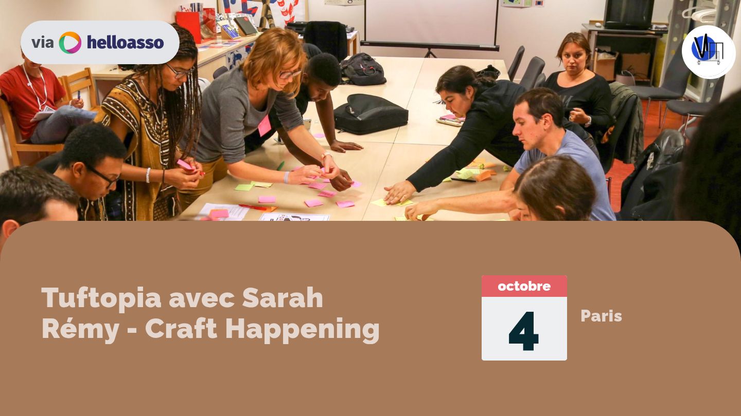Tuftopia avec Sarah Rémy - Craft Happening