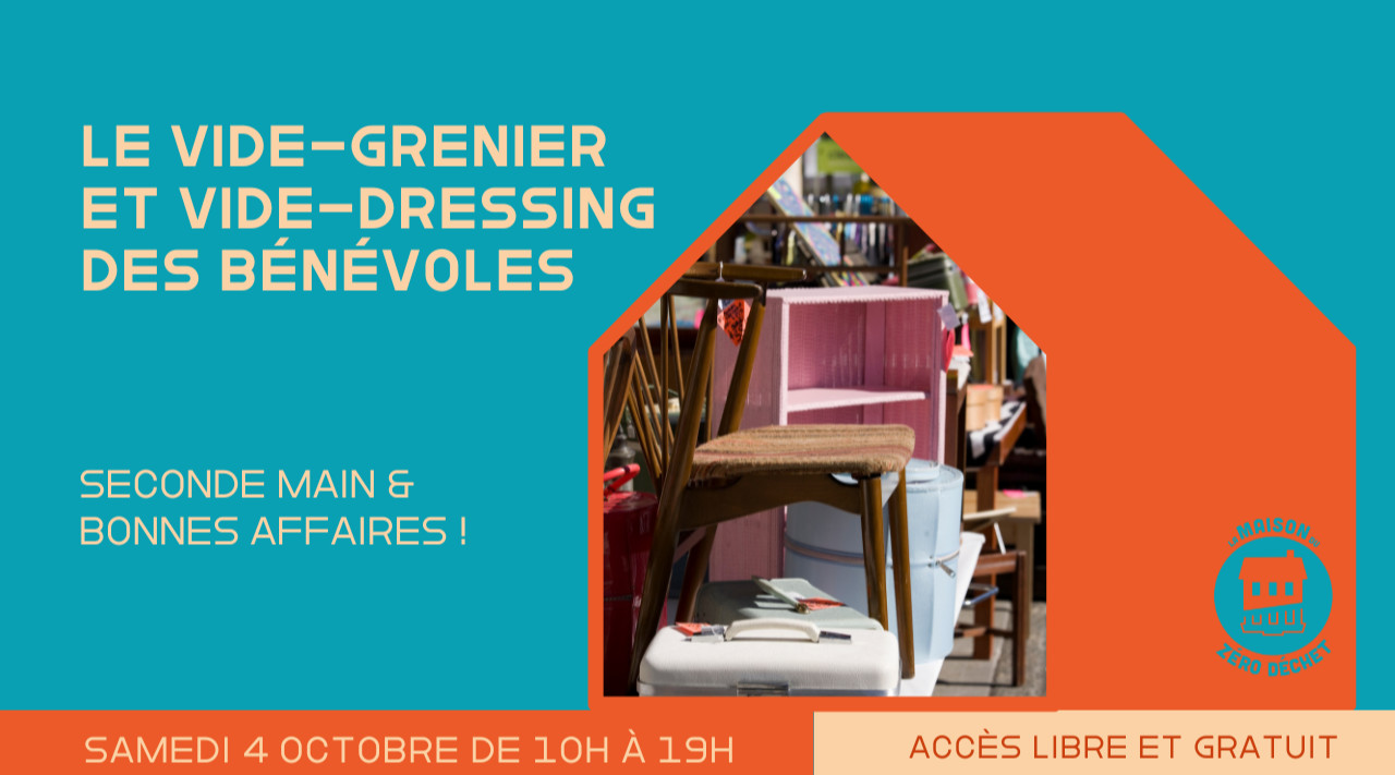 Le vide-dressing et vide-grenier de la Maison du Zéro Déchet