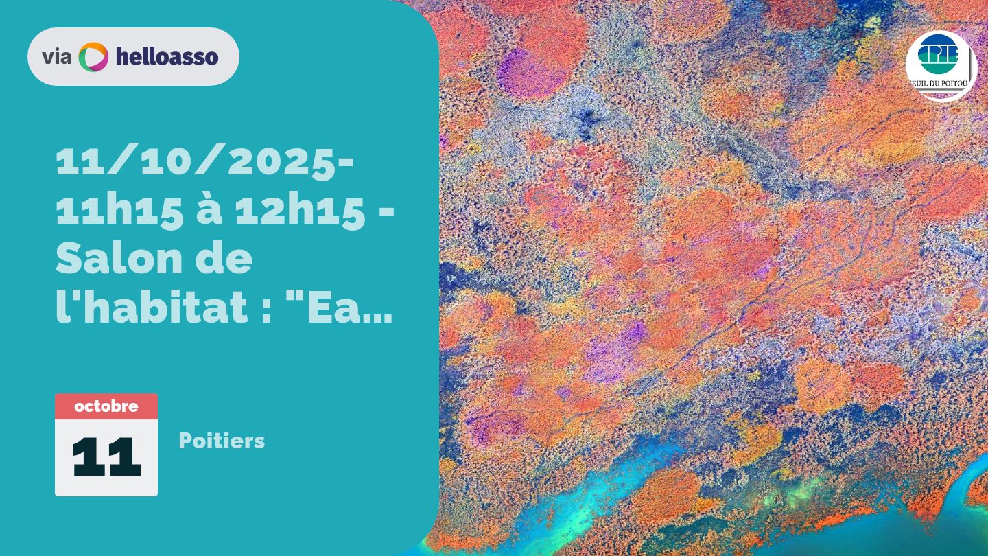 11/10/2025-11h15 à 12h15 - Salon de l'habitat : 