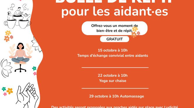 Bulle de Répit - Des temps de bien-être pour les aidant.es