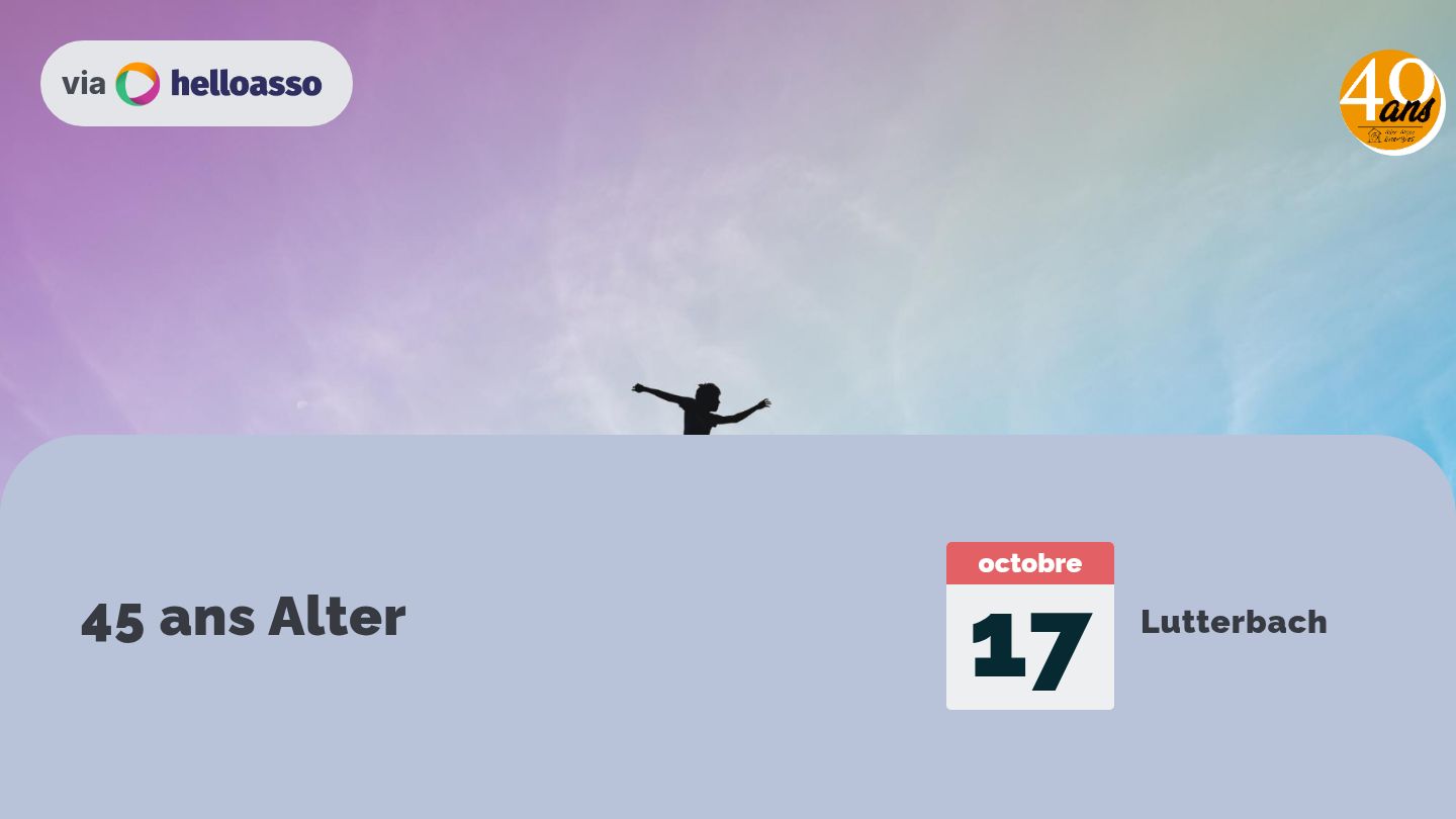 45 ans Alter
