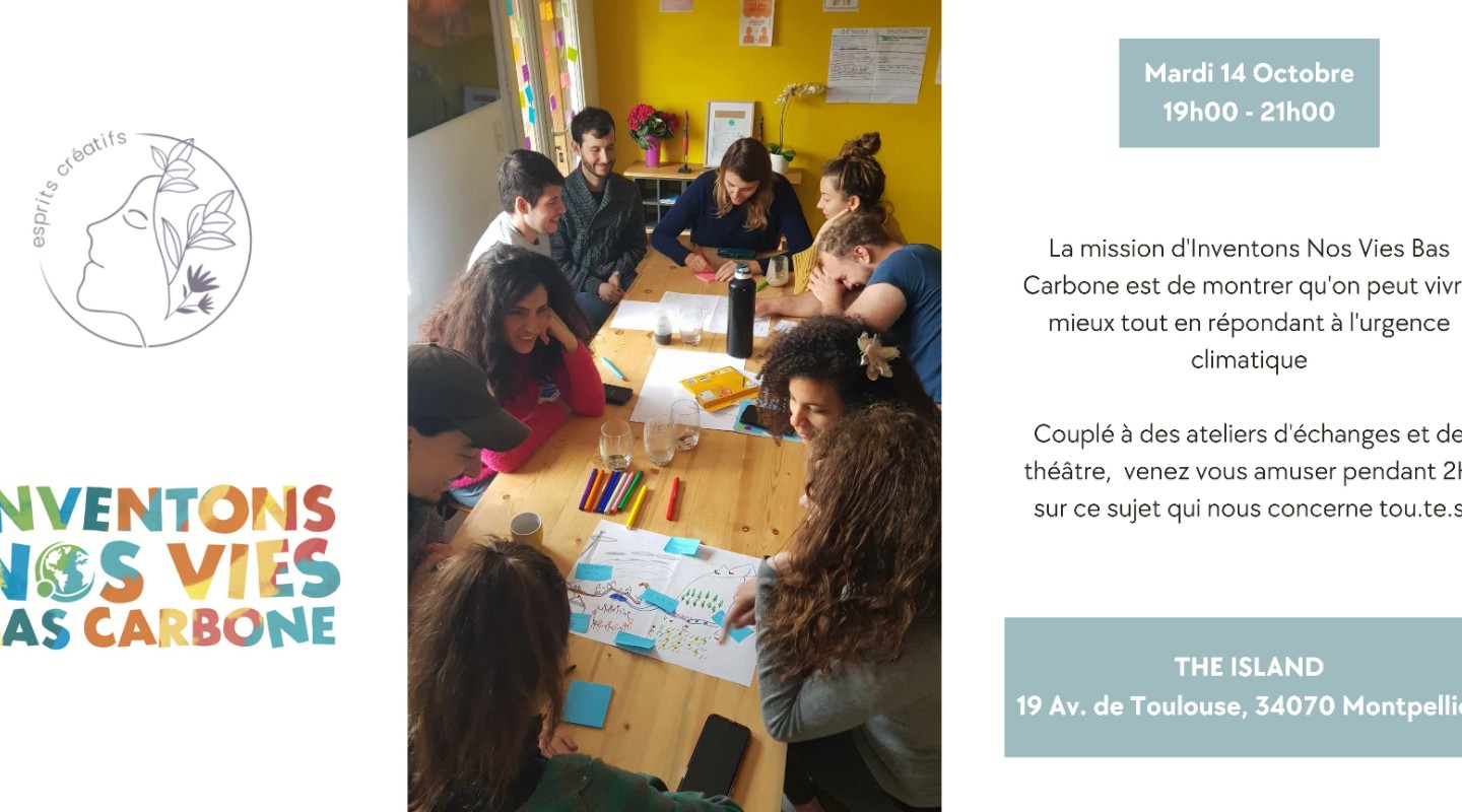 Atelier - Rencontre, jeux et échanges pour inventer nos vies bas carbone