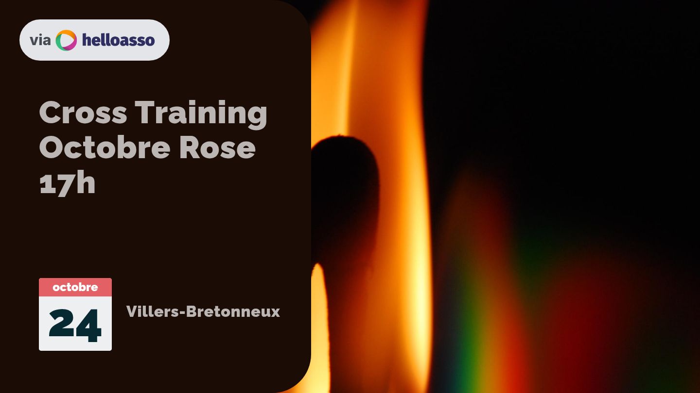 Cross Training Octobre Rose 17h